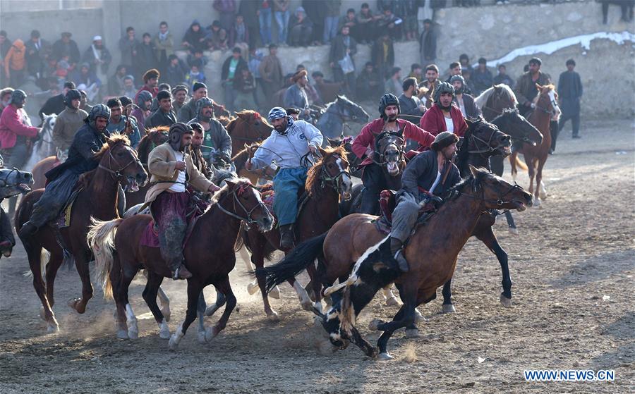 AFGHANISTAN-KABUL-BUZKASHI