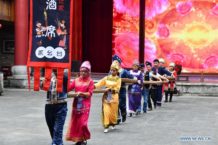 #CHINA-GUIZHOU-ZUNYI-GELAO ETHNIC GROUP-BANQUET(CN)