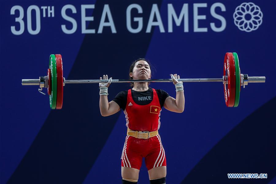 (SP)PHILIPPINES-QUEZON CITY-SEA GAMES-WEIGHTLIFTING
