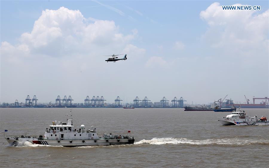 CHINA-SHANGHAI-EMERGENCY RESCUE DRILL (CN)