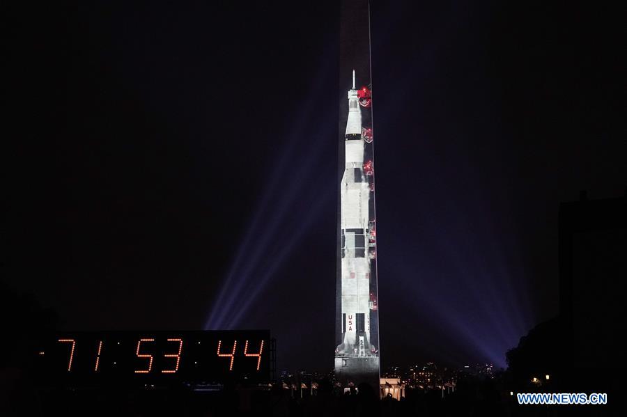 U.S.-WASHINGTON D.C.-APOLLO 11-ROCKET IMAGE