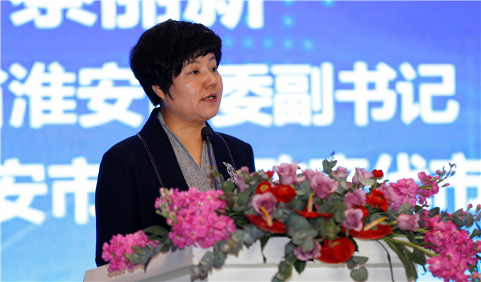 中國(淮安)國際食品博覽會執(zhí)行主席蔡麗新