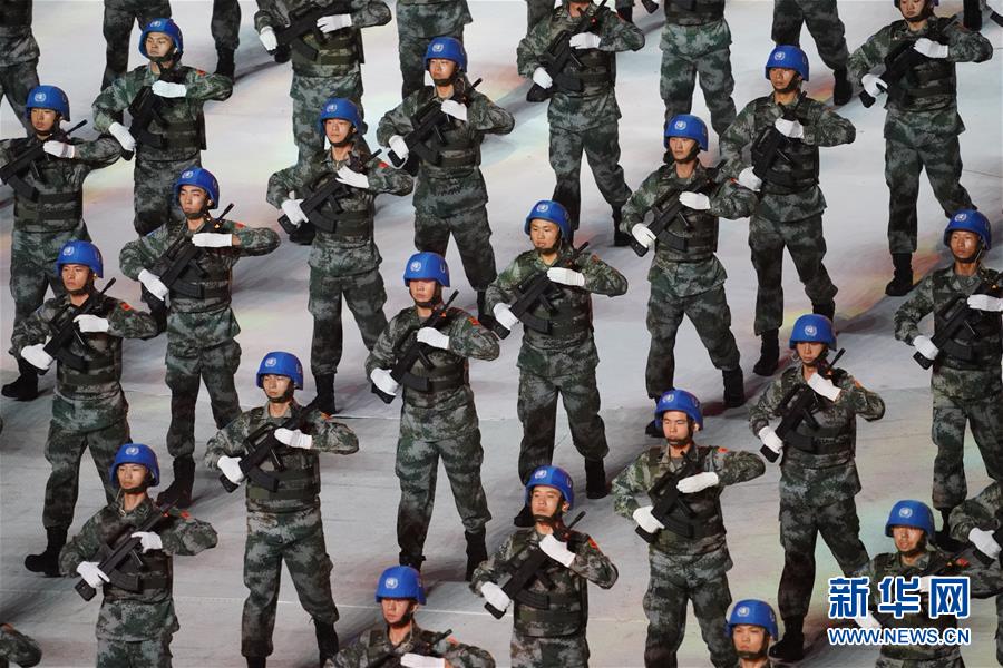 （新華全媒頭條·圖文互動）（5）和平之光閃耀軍運——第七屆世界軍人運動會開幕式側記