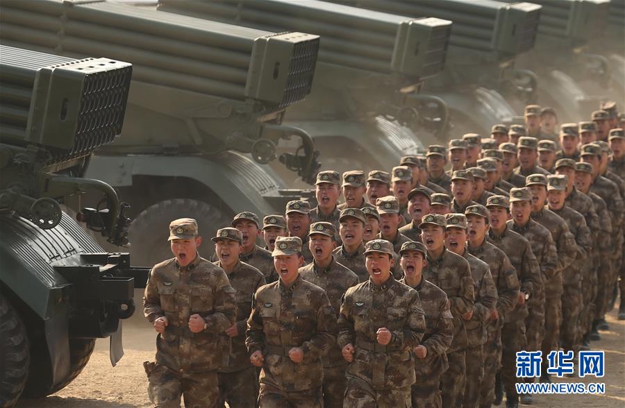 （新華全媒頭條·圖文互動）（3）備戰踏上新起點，練兵展現新氣象——2018中國軍隊新年開訓全景大掃描
