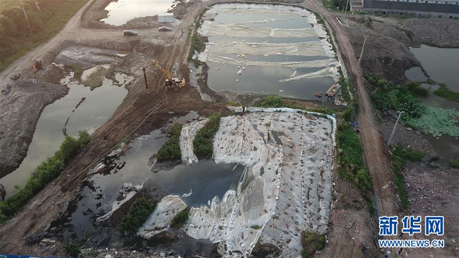 （圖文互動）（4）環保督察“回頭看”點名批評江蘇泰興長江邊傾倒污泥“變本加厲”