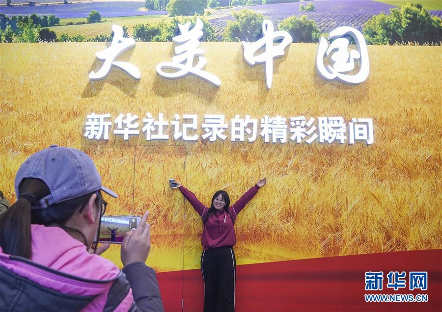 (圖文互動)(1)筆墨書崢嶸 光影繪壯美——慶祝改革開放40周年大型展覽新華社展項掃描