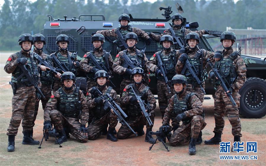 (新春走基層·圖文互動)(8)實戰化的“味道”——走進武警雪豹突擊隊