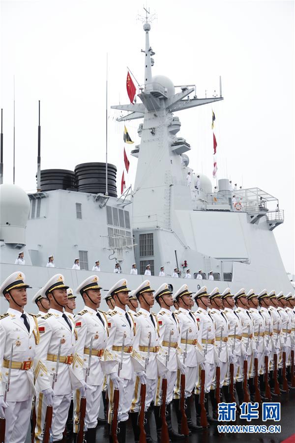 (人民海軍70年·XHDW)(4)慶祝人民海軍成立70周年海上閱兵活動即將舉行