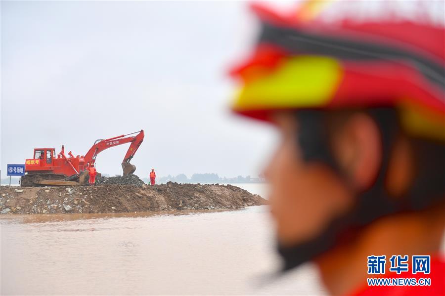 (社會)(4)2019年長江中下游抗洪搶險實戰演練在江西九江舉行