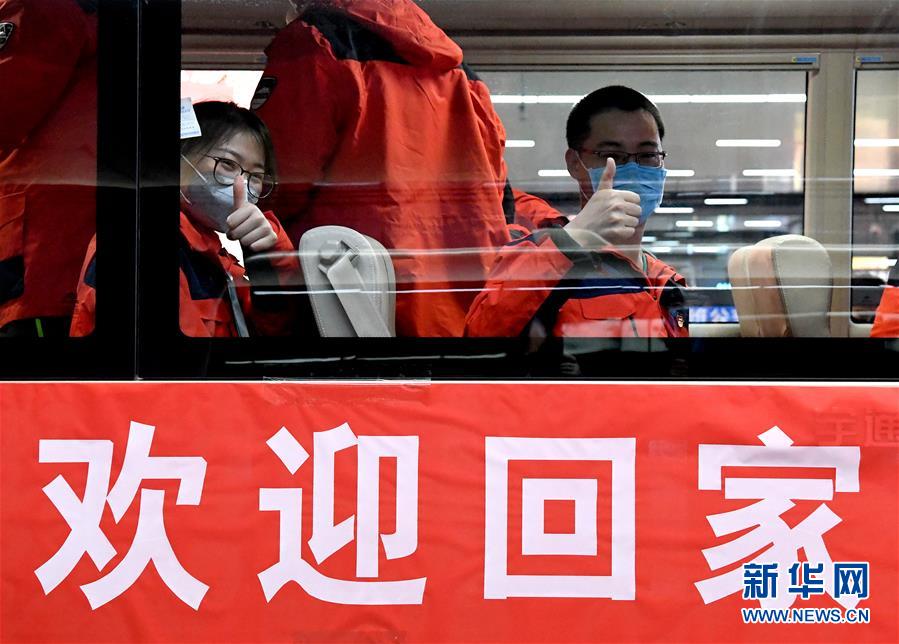 (聚焦疫情防控)(18)英雄回家