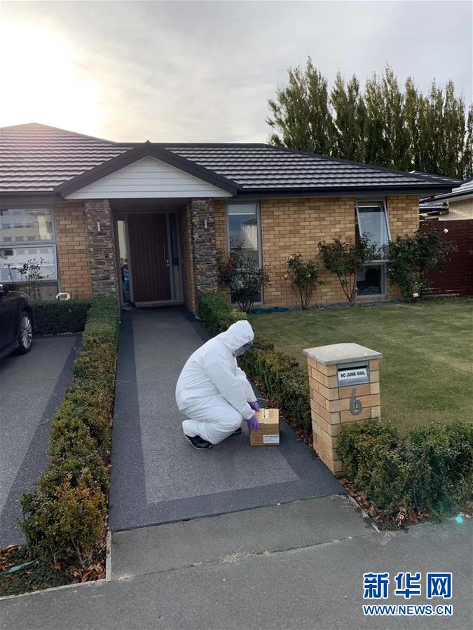 (國際疫情·圖文互動)(2)疫情下,“無接觸配送”在新西蘭悄然興起