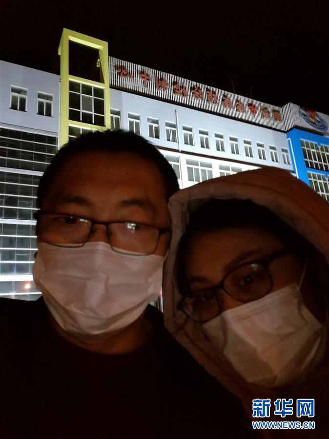 (一線抗疫群英譜·圖文互動)(3)山西檢測員伉儷:疫情不退,決不放松