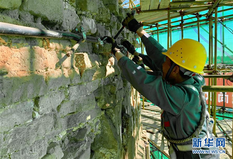 (圖文互動)(4)內蒙古赤峰市千年遼塔搶救性加固完成