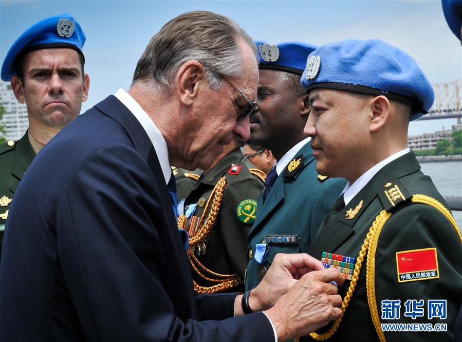 （新華全媒頭條·圖文互動）（16）崢嶸歲月30年 中國藍盔衛和平