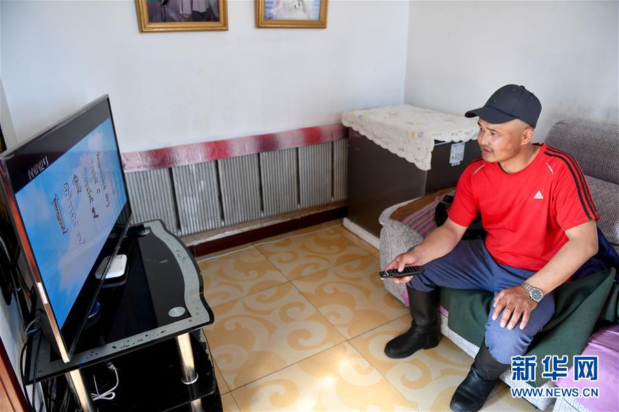 （走向我們的小康生活·圖文互動）（3）草原有了網，手機能放羊——看呼倫貝爾大草原牧民生活變了樣 