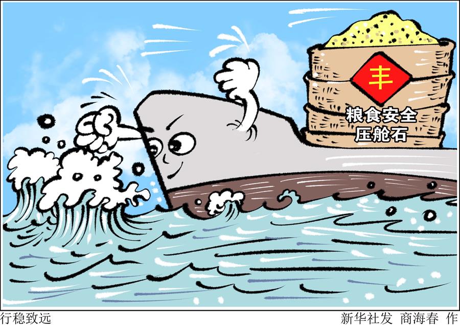 （圖表&middot;漫畫）［新華時評&middot;食為政首］行穩致遠