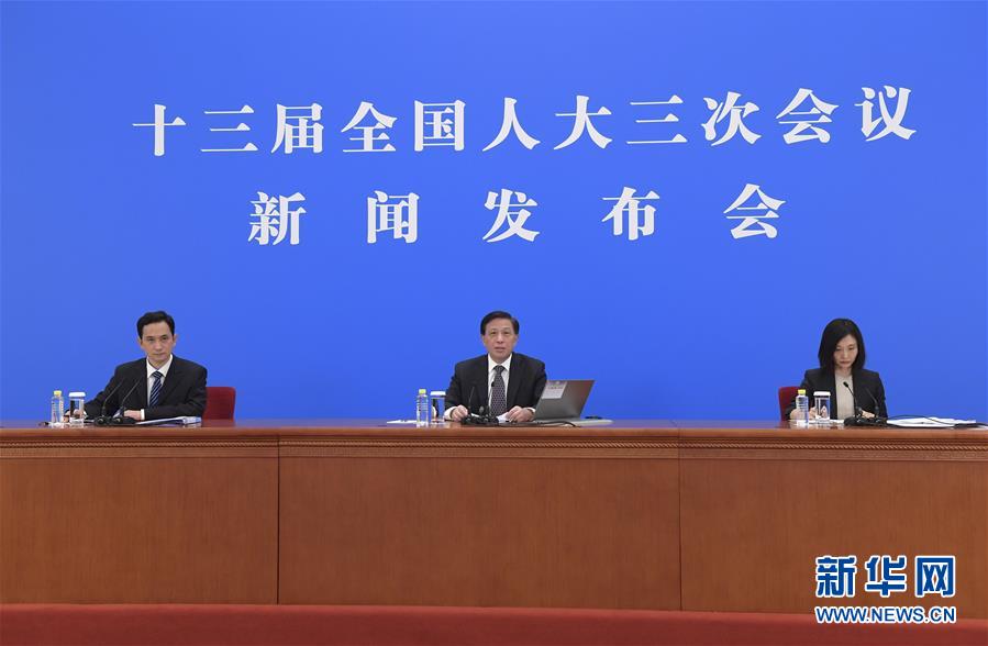 (兩會)(2)十三屆全國人大三次會議舉行新聞發布會