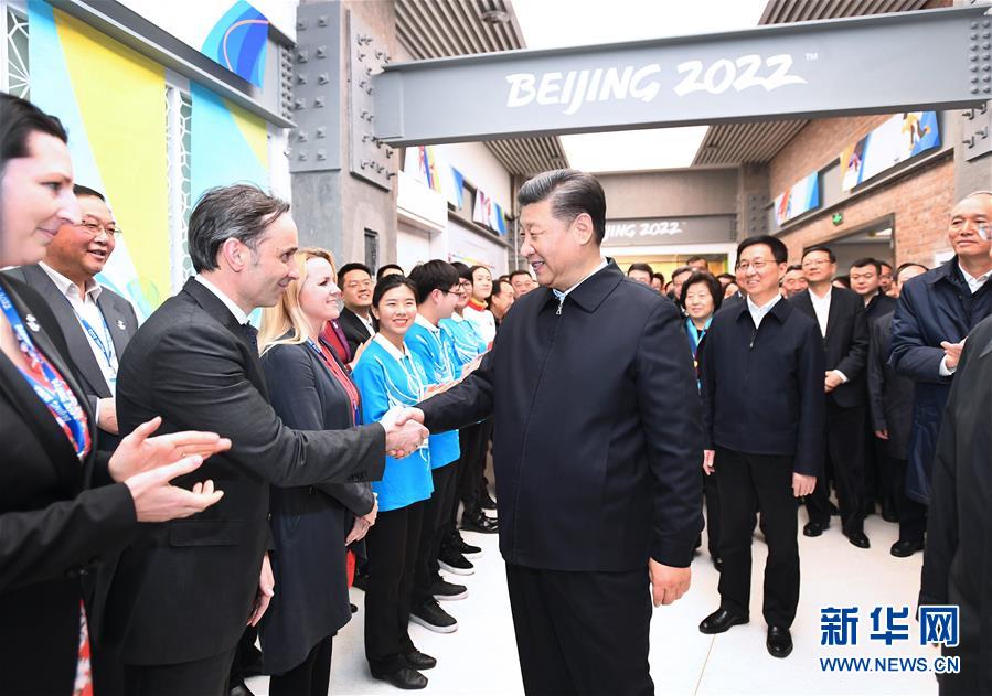 (時政)(9)習近平春節前夕在北京看望慰問基層干部群眾