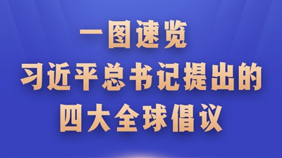 一圖速覽習近平總書記提出的四大全球倡議