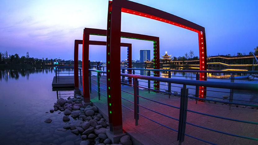 江蘇泰興：生態修復 “詩化”岸線