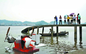 &ldquo;打工仔&rdquo;造水上飛機