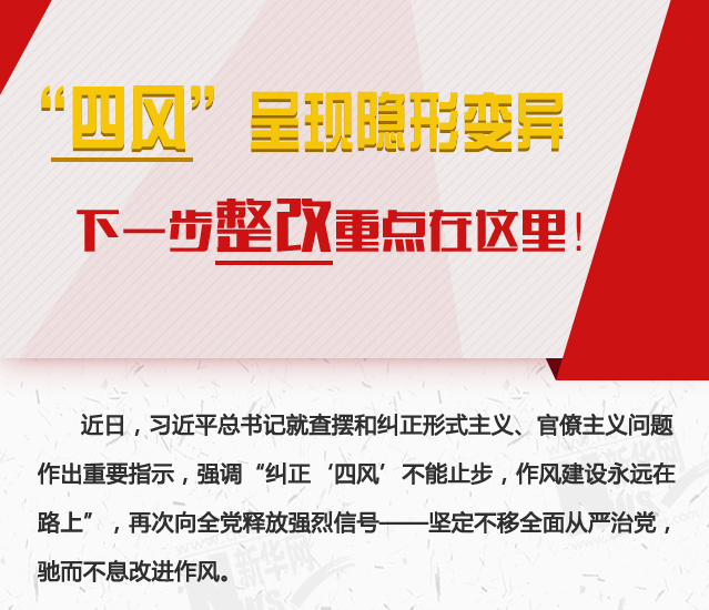 “四風”呈現隱形變異，下一步整改重點在這里！
