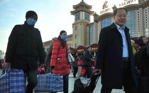 春節假期過半 鐵路初五進入節后首個客流高峰