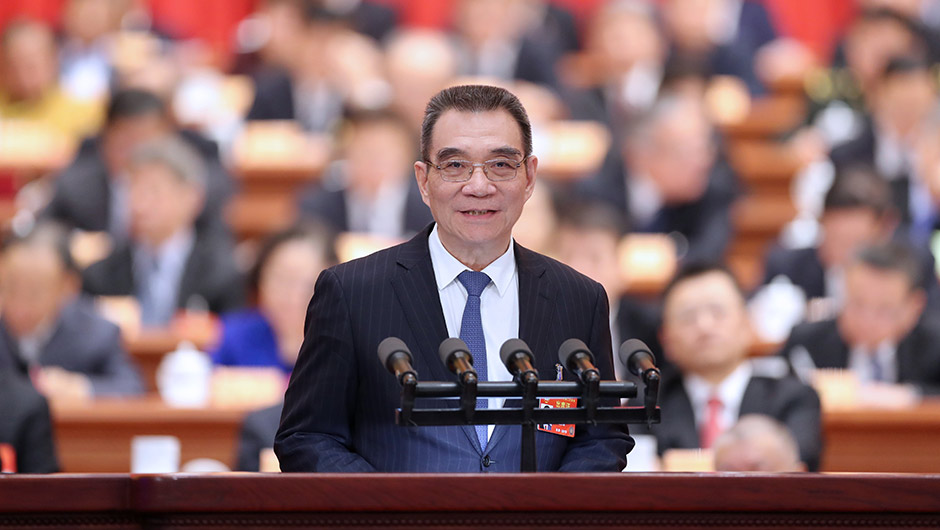 林毅夫委員代表無黨派人士界作大會發言