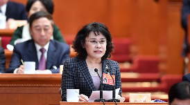 中國殘疾人聯合會主席團主席，北京2022年冬奧會和冬殘奧會組織委員會執行主席、黨組副書記 張海迪