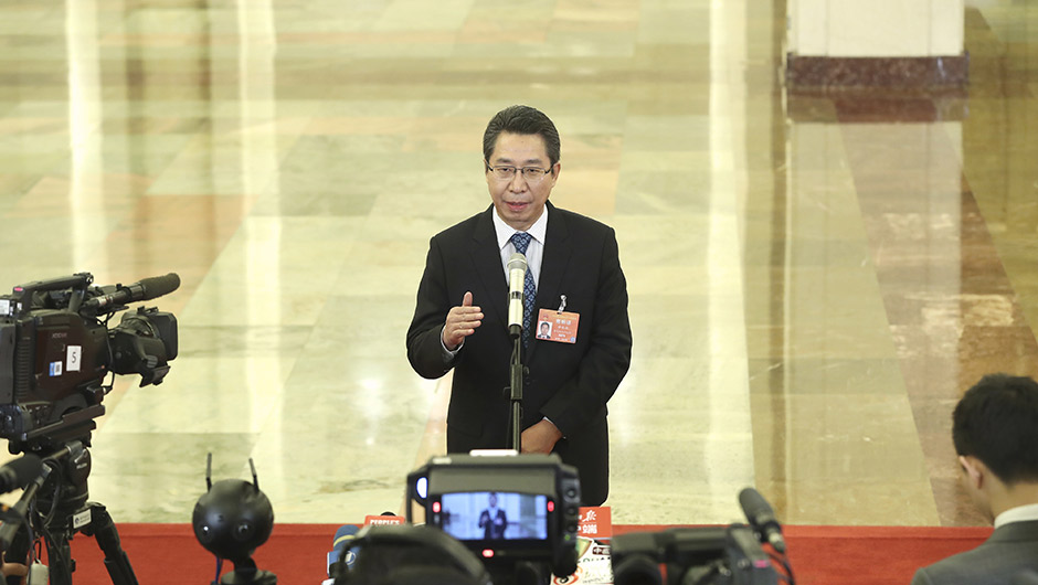 國(guó)家知識(shí)產(chǎn)權(quán)局局長(zhǎng)申長(zhǎng)雨接受采訪(fǎng)