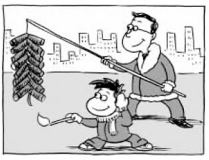 春節若遇霧霾，煙花怎么放？
