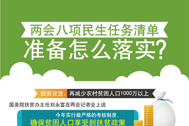 圖表：兩會八項民生任務清單準備怎么落實？