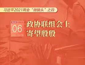 習近平2021兩會“微鏡頭”之四：3月6日 政協聯組會上，寄望殷殷