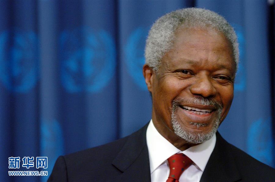 (國際)(1)聯合國前秘書長科菲·安南去世