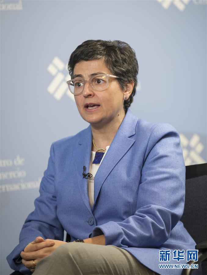 (國際·“一帶一路”高峰論壇·圖文互動)專訪:“一帶一路”助力全球中小企業參與國際貿易——訪國際貿易中心執行主任岡薩雷斯