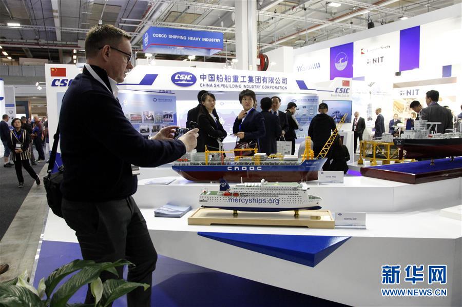 (國(guó)際·圖文互動(dòng))(3)中企積極借助挪威國(guó)際海事展開(kāi)拓市場(chǎng)