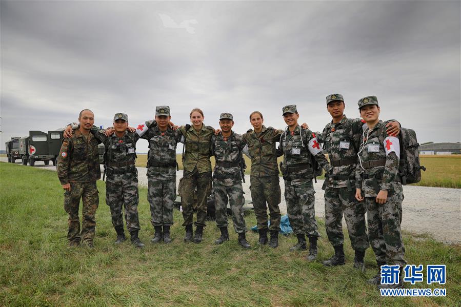 (國際·圖文互動)(1)通訊:海外演訓場,走來一群中國衛生士官