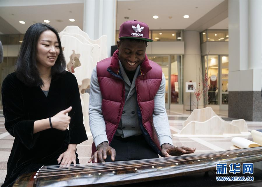 (國(guó)際·圖文互動(dòng))(1)“北京日”文化廟會(huì)在華盛頓舉行