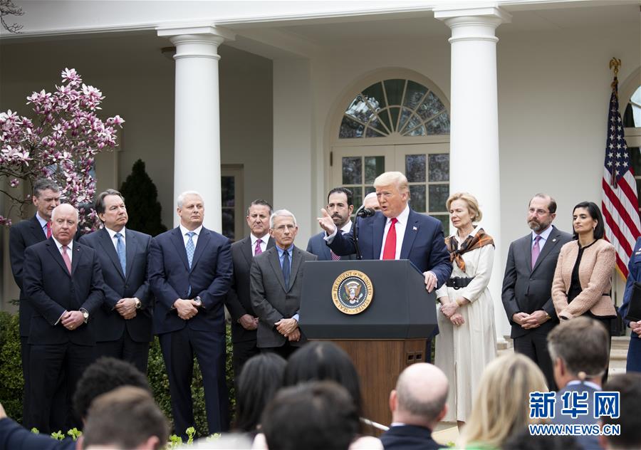 (國際)(1)特朗普宣布“國家緊急狀態”應對美國新冠肺炎疫情