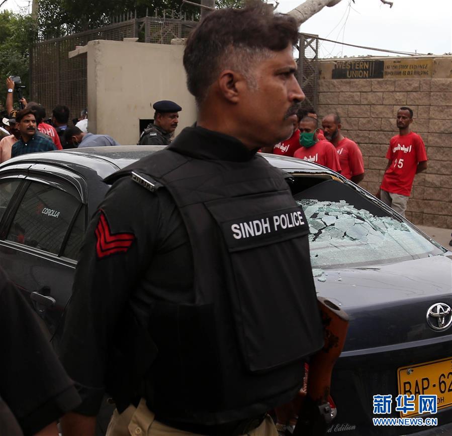 (國際)(2)巴基斯坦證券交易所大樓遇襲多人死傷