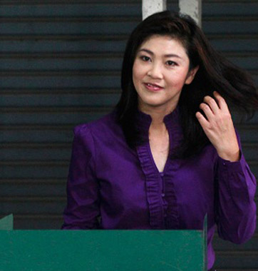 泰國總理英拉執政大事記